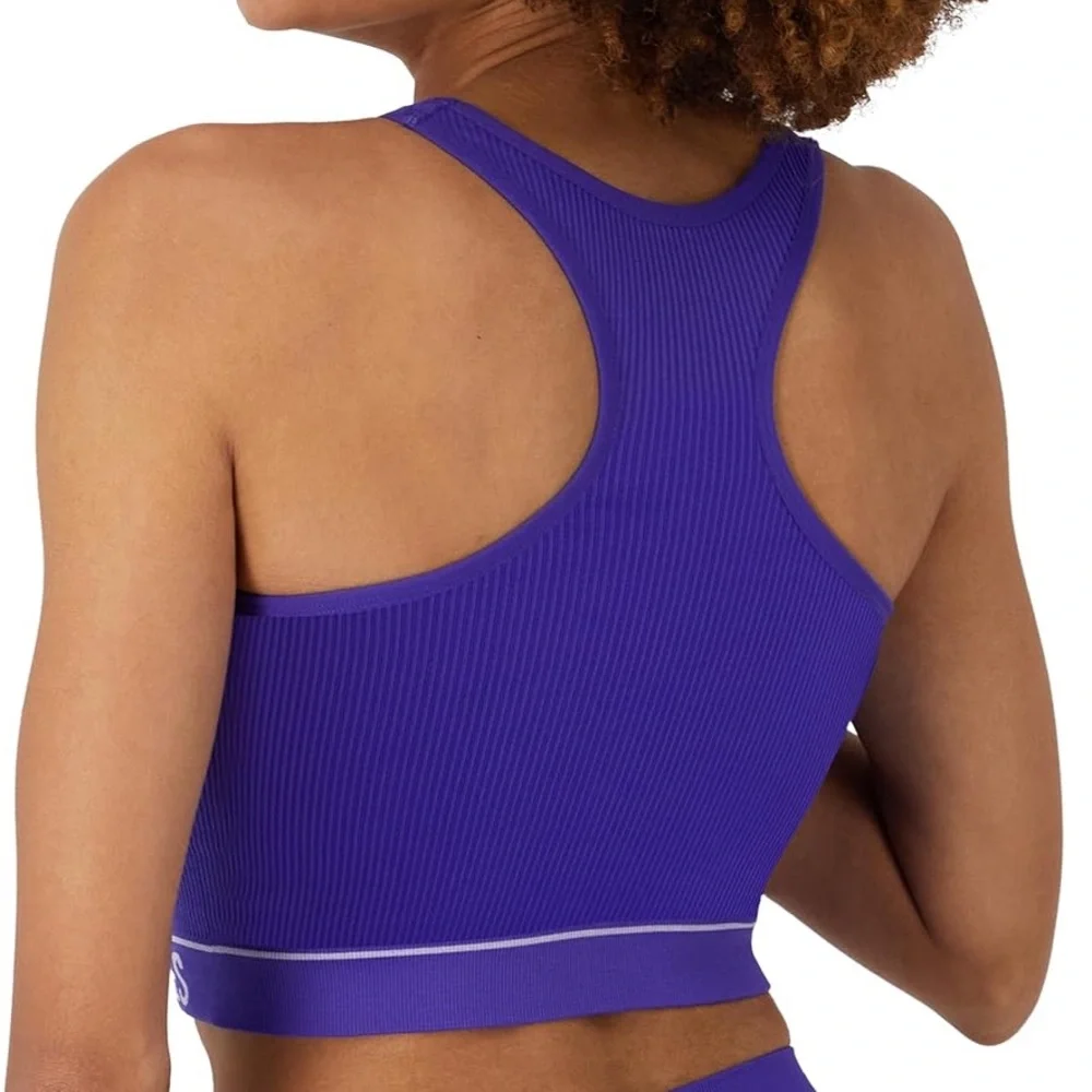 Hanes Women's Originals Ribbed Crop Bralette